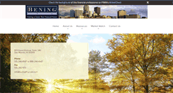 Desktop Screenshot of beningfinancial.com